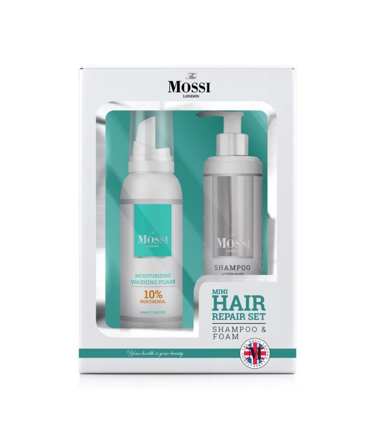 The Mossi London 100 ml Shampoo + Aer Foam